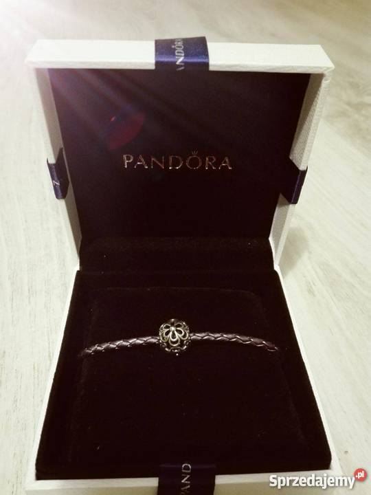 NOWA Bransoletka PANDORA 1 charms oryginalne srebrne Warszawa