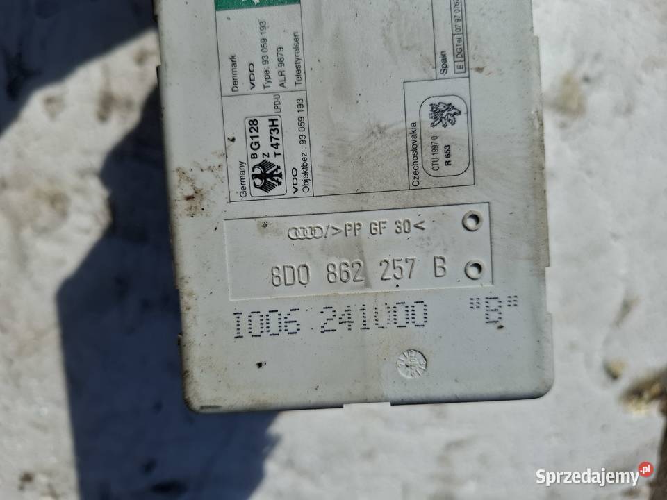Pompka Zamka Centralnego Audi A4 B5 Wisznice