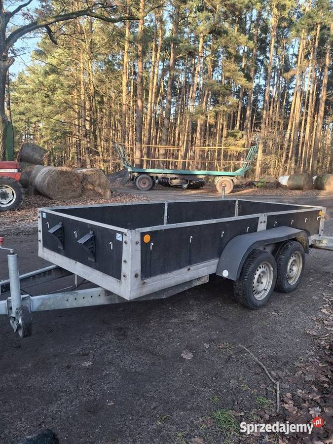 Przyczepa dwuosiowa 2000 dmc Krosno Odrzańskie