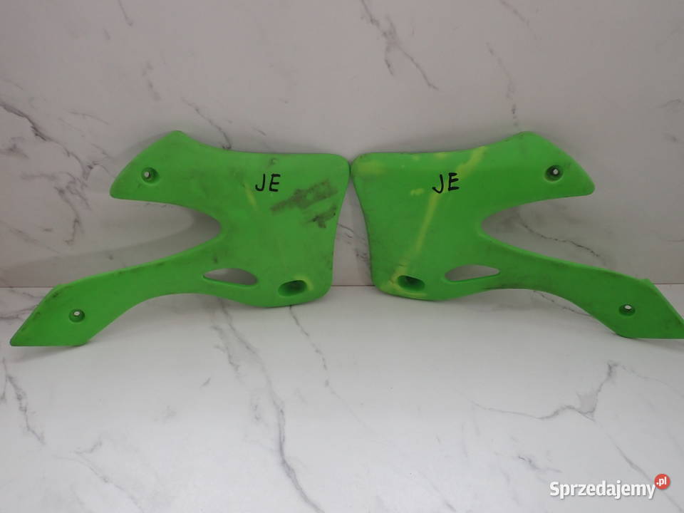 Boczki Owiewki Osłony Chłodnic Kawasaki KX 250
