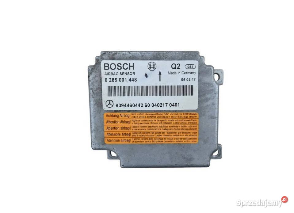 MODUŁ PODUSZEK POWIETRZNYCH AIRBAG MB VITO W639 Działoszyce sprzedam