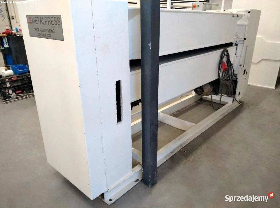 Zaginarka hydrauliczna METALPRES 4E 2M Jelenia Góra