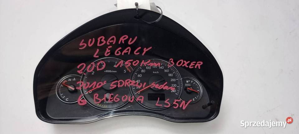 LICZNIK ZEGAR SUBARU LEGACY 85002AG16 osobowe Lipno