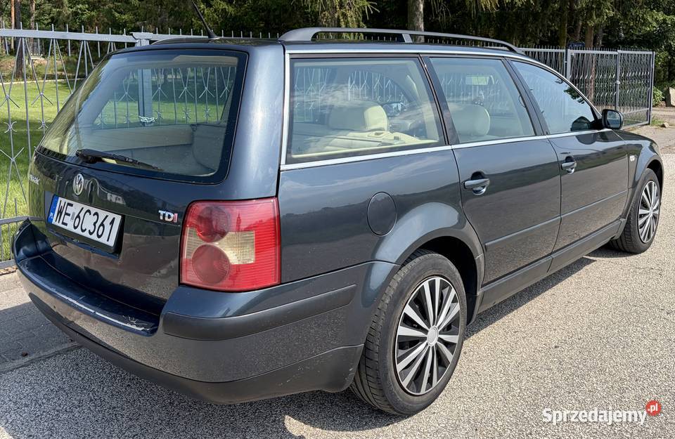 Volkswagen Passat DUŻY SERWIS KOLOR i WNĘTRZE autoalarm mazowieckie