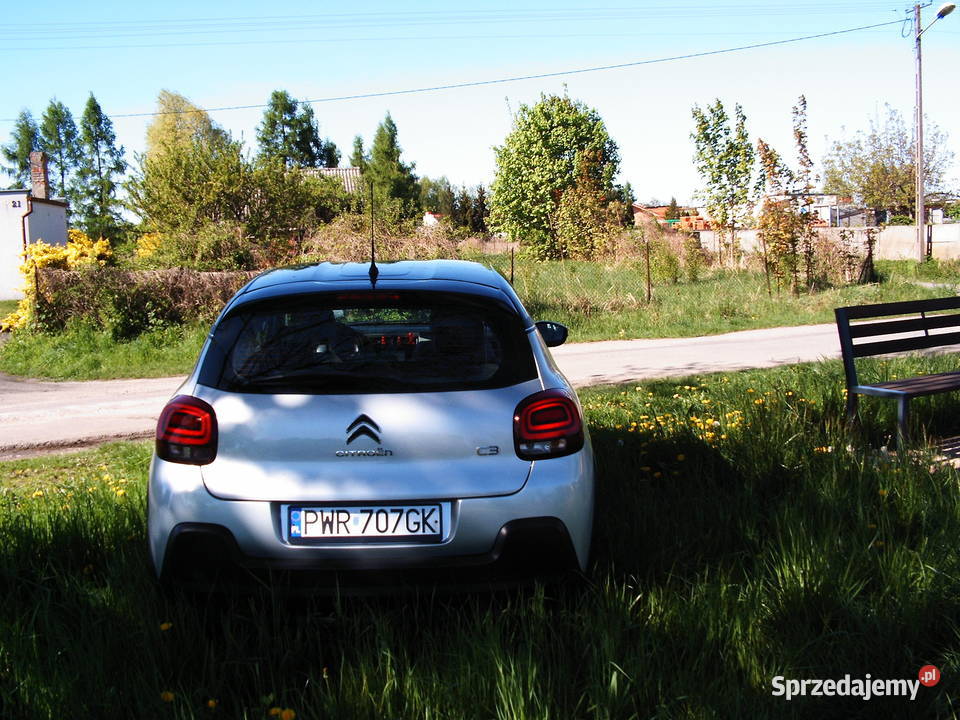 Citroen C 3 III 16 HDI 2017 r światła do jazdy dziennej Września