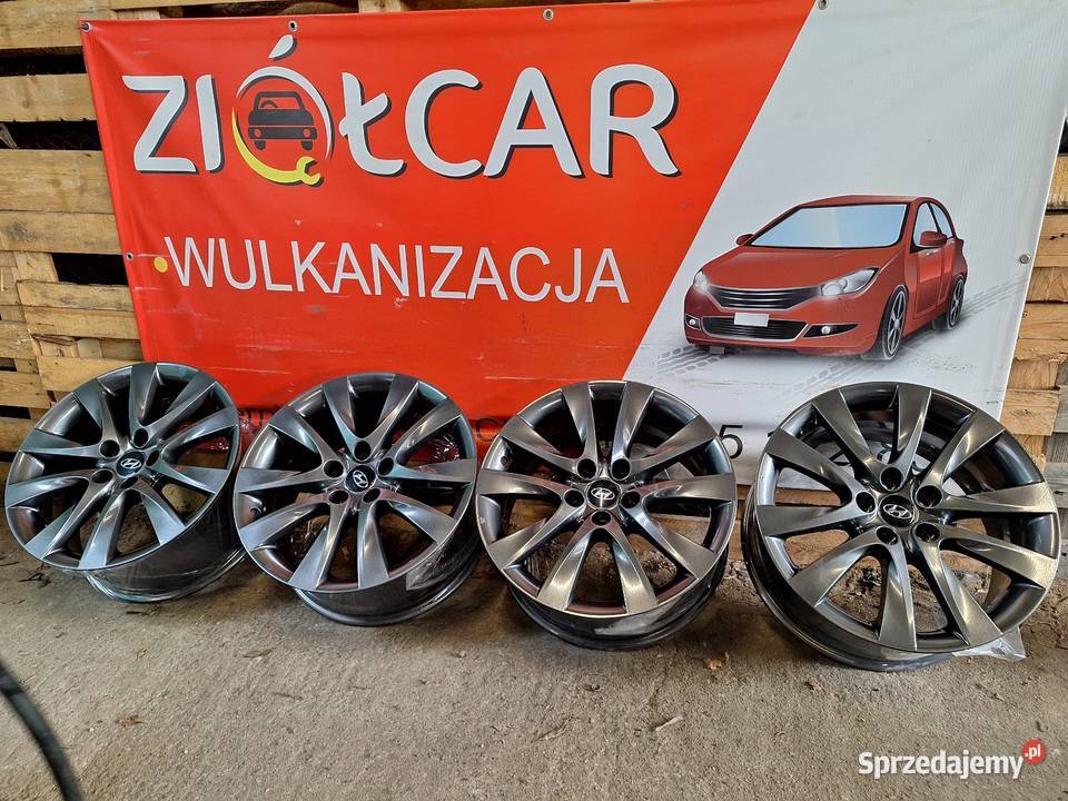 Alufelgi 5x1143 18 ET46 HYUNDAI i40 ix20 Santa Hyundai OE kujawsko-pomorskie Choceń