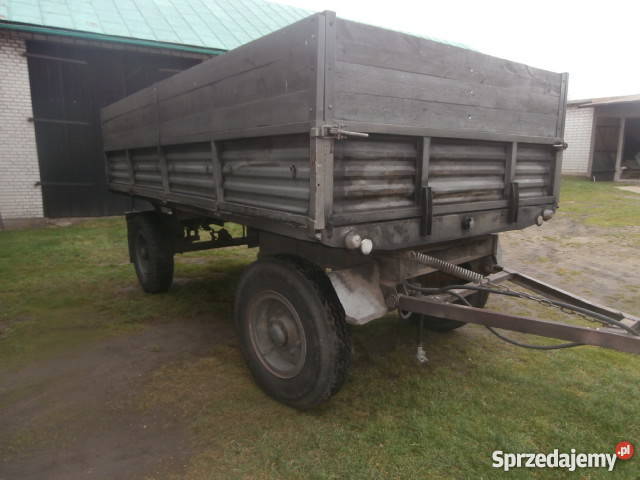 PRZYCZEPA 6 TON POLSKA D46 Przyczepy i naczepy Olewin