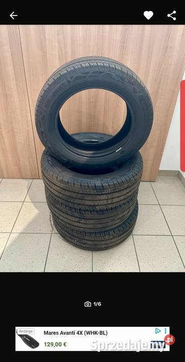 4x Continental Van Contact Eco in 21560R17C