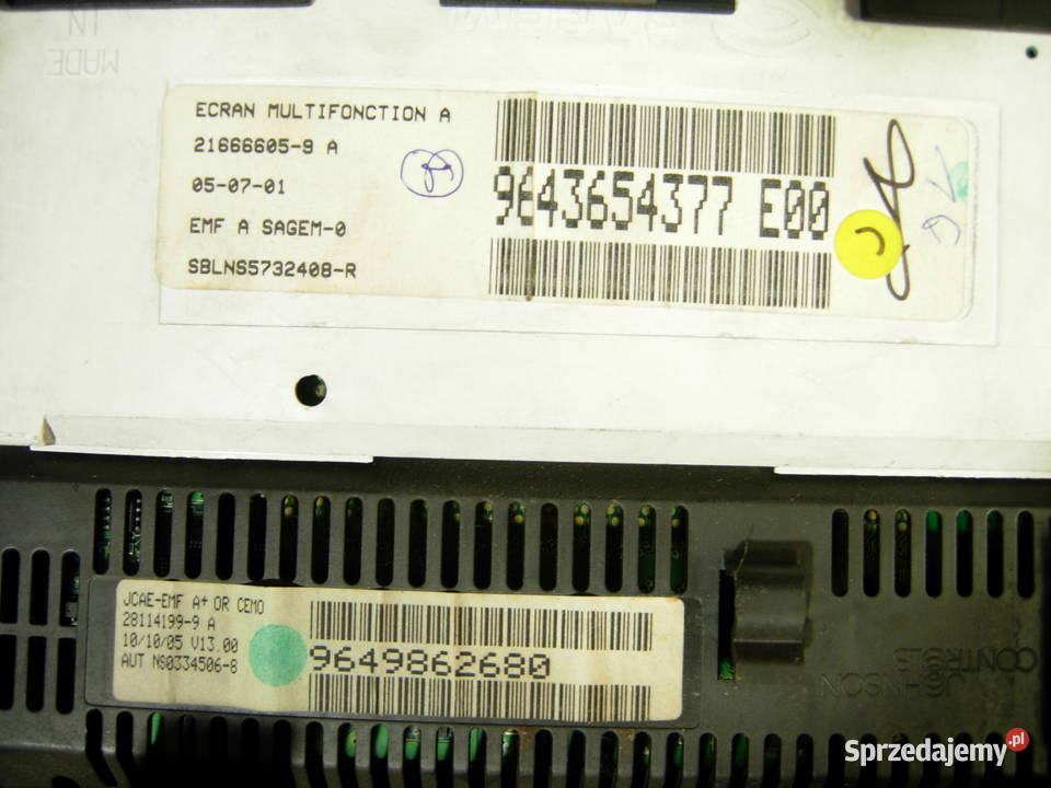 Peugeot 307 plastiki klamki przyciski Warszawa