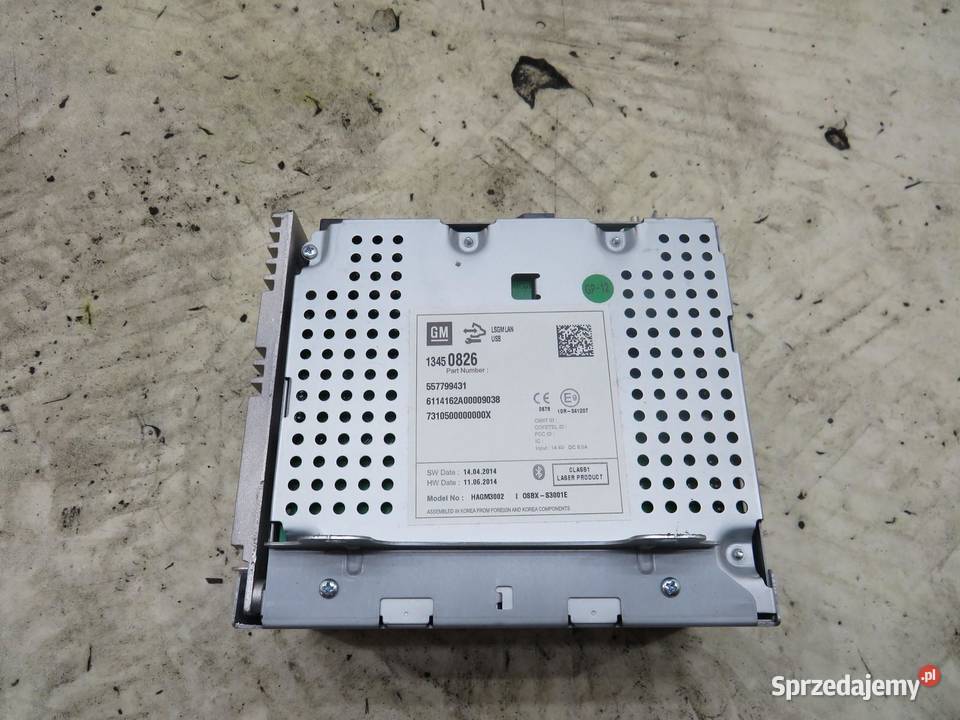 RADIO TUNER ZAFIRA C 13450826 osobowe