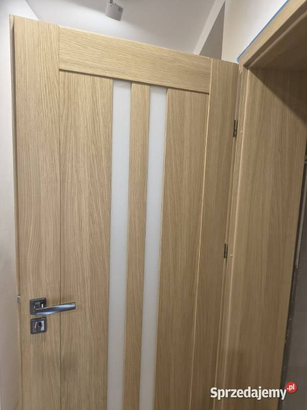 Drzwi Voster 90 P łazienkowe Dąb piaskowy 205cm Drzwi wewnętrzne sprzedam