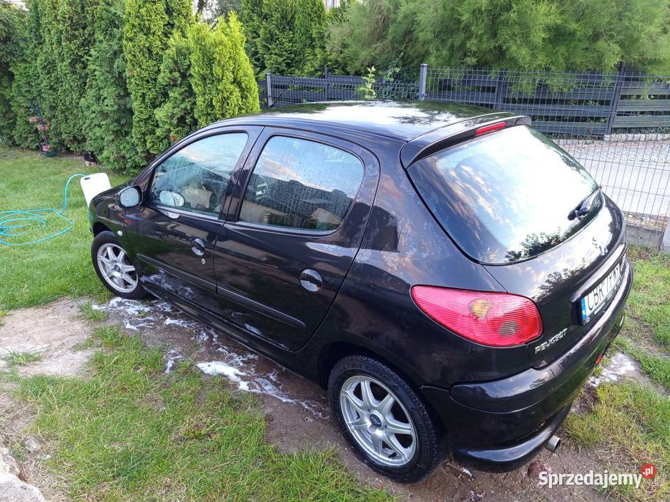 Sprzedam peugeot 206 bezyna 24 Wąbrzeźno
