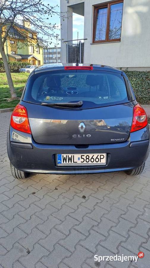 Renault Clio 16 16v 2006 przebieg 175000 radio Grodzisk Mazowiecki