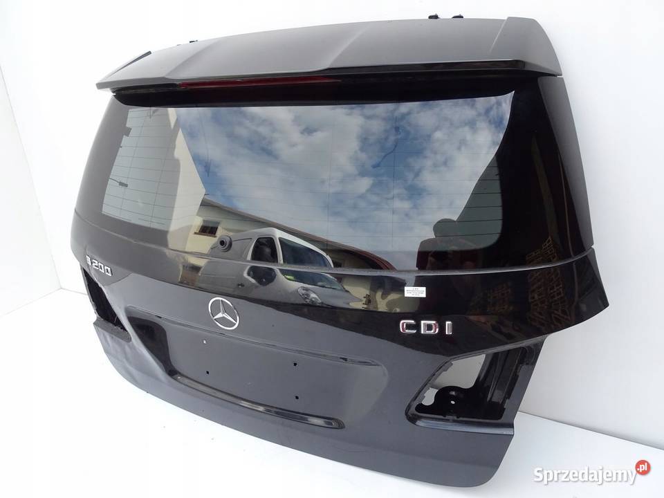 KLAPA TYŁ TYLNA BAGAŻNIKA Z SZYBĄ MERCEDES B