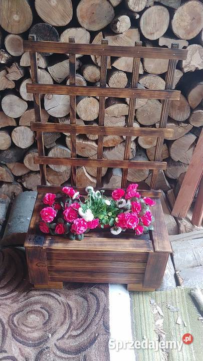 Donica Ogrodowa drewniana Donice Gorlice