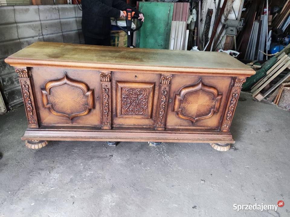 Dębowe antycze komody stół Rzeszów