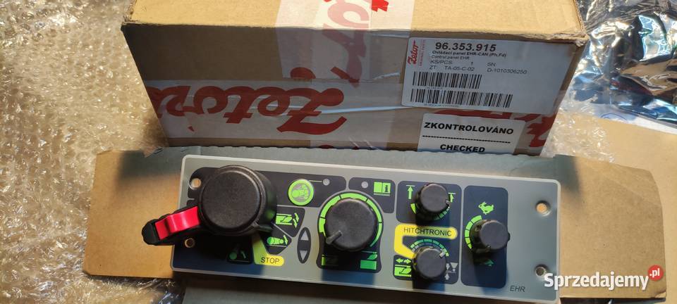 Panel sterowania EHR Zetor Elektryka i zapłon