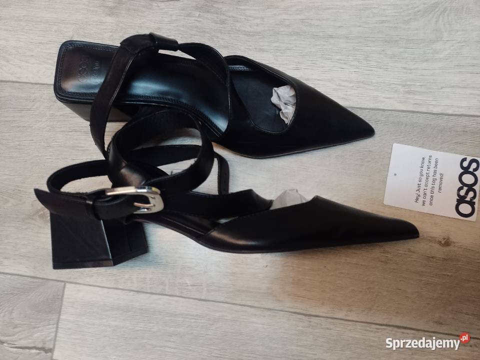 41 ASOS Design Czarne zmysłowe czółenka z 27cm Kraków