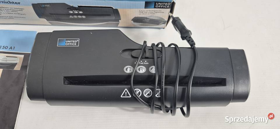 Niszczarka do dokumentów United Office UAV 150 sprzedam