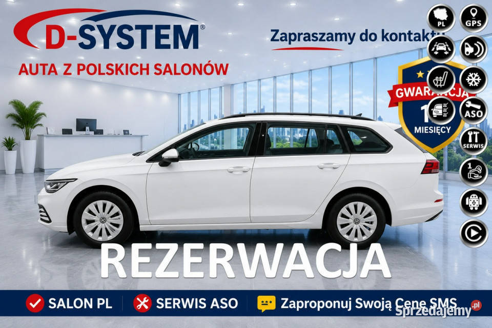 Volkswagen Golf 2022 Salon Polska Bezwypadkowe