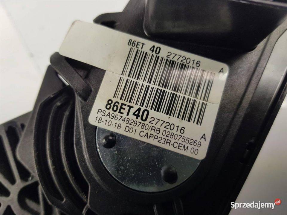 PEDAŁ PEUGEOT PARTNER III 0280755269 osobowe Lipno