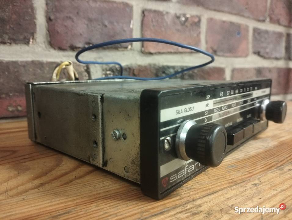 Przestrojone sprawne stare radio UNITRA Safari 2 Radioodtwarzacze Poznań