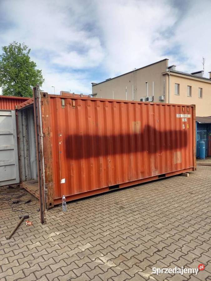 Kontener morski magazynowy 20DV używany 6 m Kielce