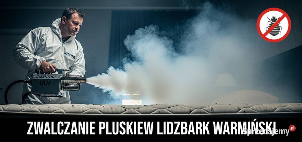 Zwalczanie pluskiew Lidzbark Warmiński