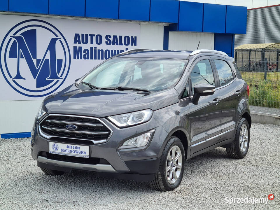 Ford EcoSport Navi PDC Klimatronik Led Półskóry czujnik zmierzchu Wągrowiec
