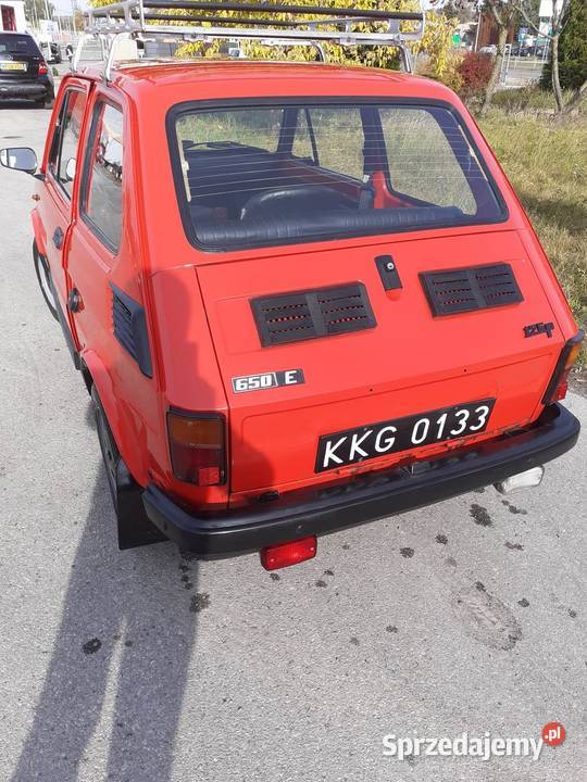 Oryginalny fiat maluch 126p Kielce sprzedam