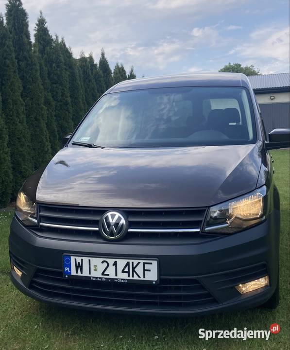 VW Caddy 20 TDI Salon Polska FV 23 kurtyny powietrzne Warszawa
