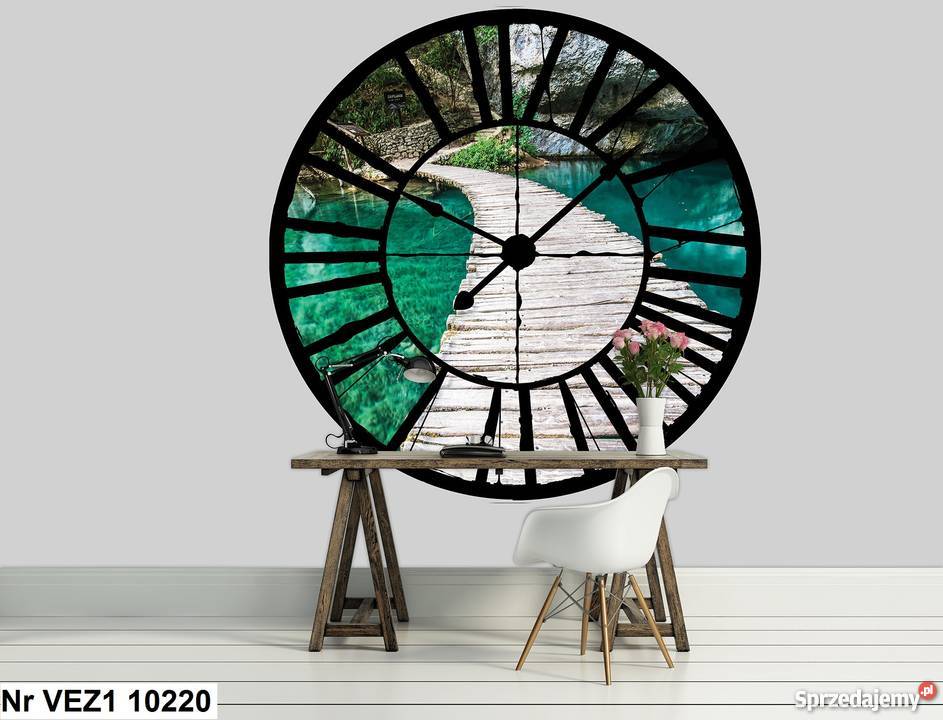 Tapeta fototapeta Natura i widik woda kładka Leszno