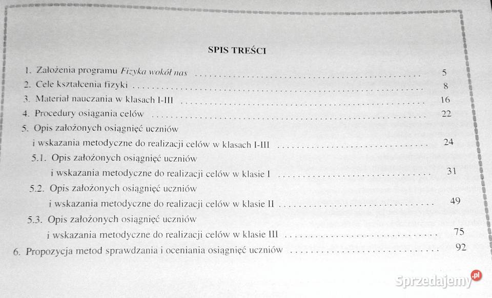 Fizyka wokół nas Program nauczania fizykii i miękka lubelskie Chełm