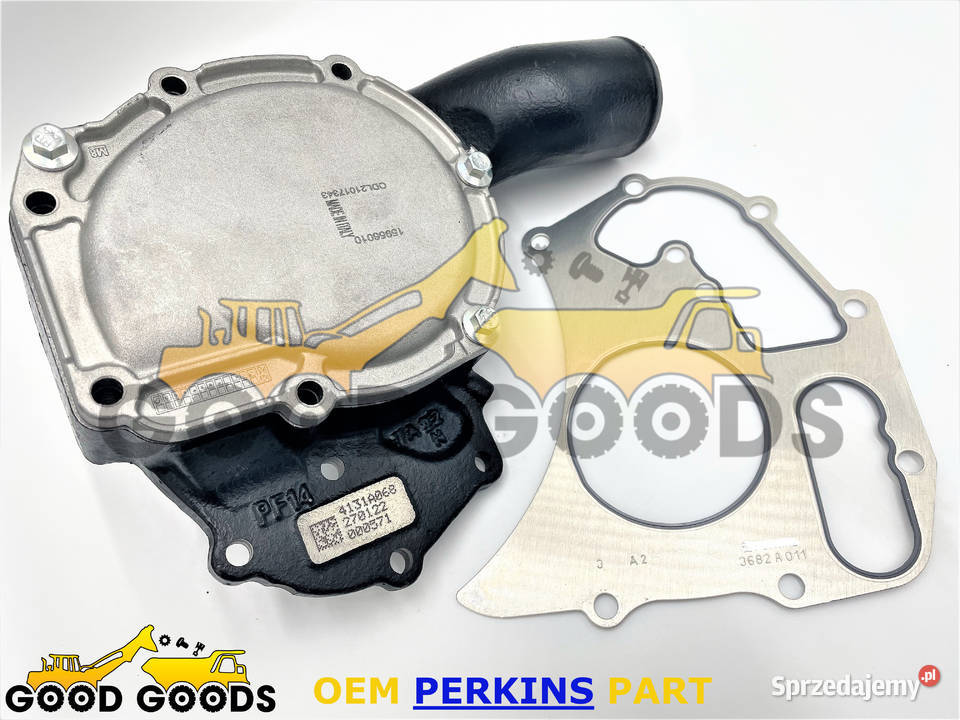 PERKINS POMPA WODY 1104C44 1104D44 U5MW0206 Części do maszyn budowlanych Władysławów