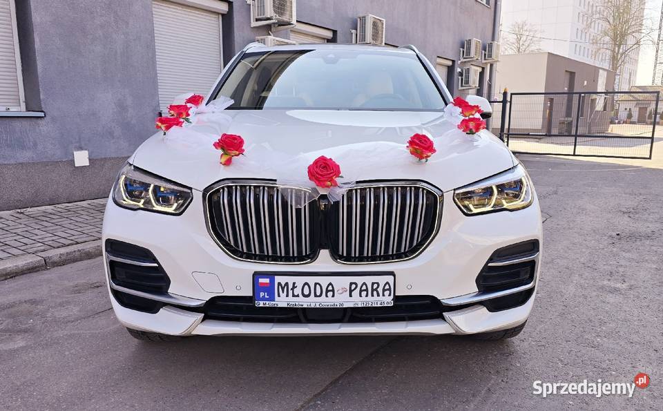 BMW X5 4X4 Nowe Auto do Ślubu Samochód na Wesele Usługi śląskie Częstochowa