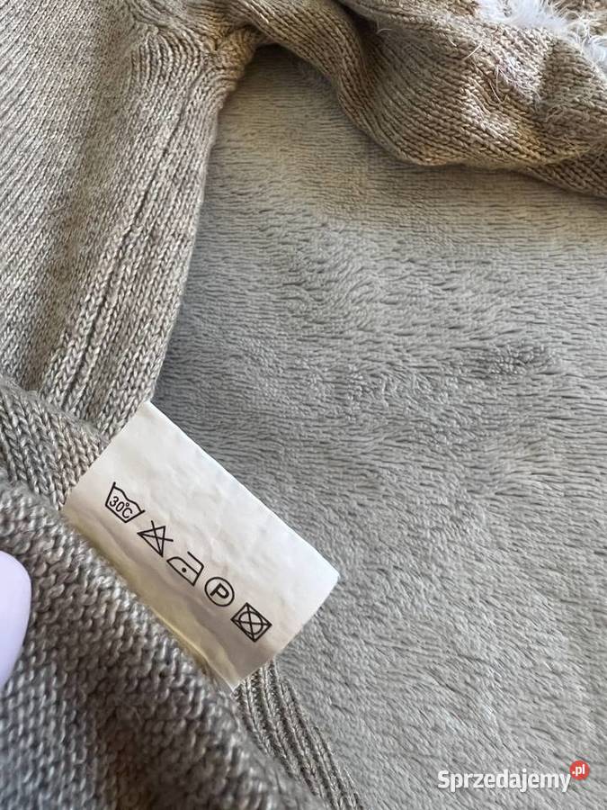 Sweter beżowy kremowy Jasło