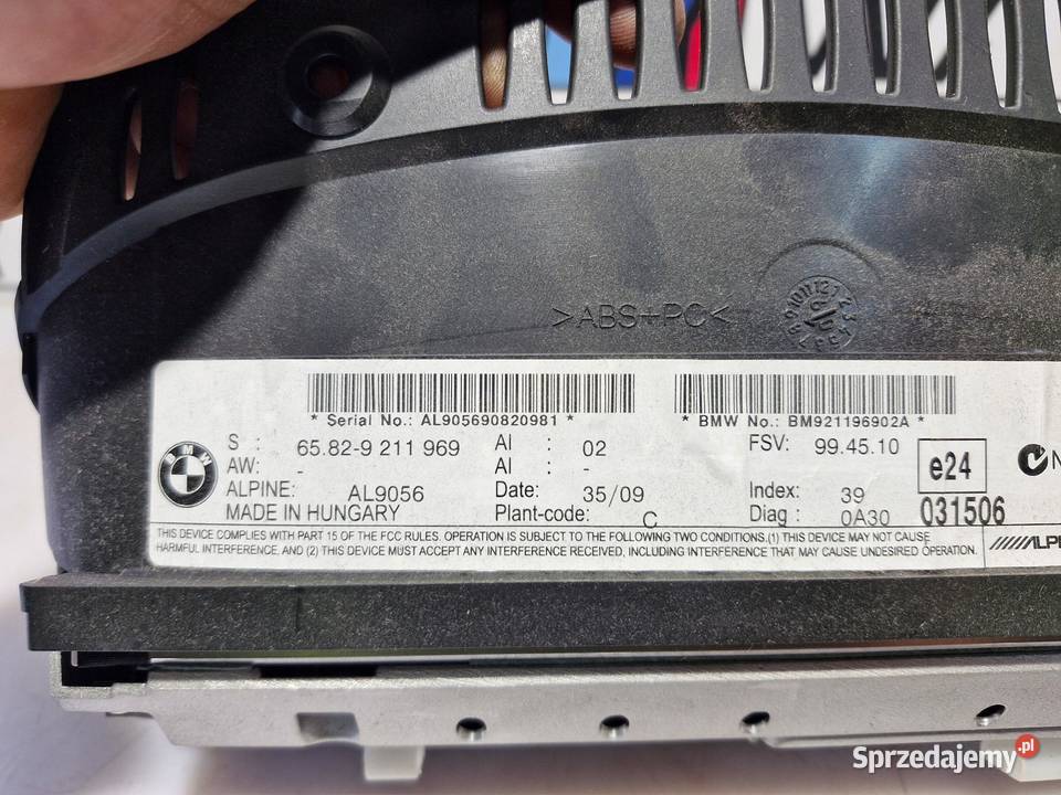 BMW 5 NAWIGACJA CZYTNIK MONITOR IDRIVE KOMPLET