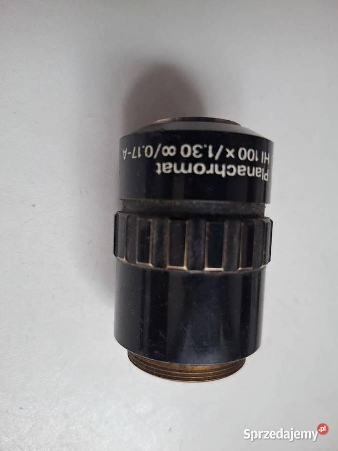 Mikroskop obiektyw mikroskou Carl Zeiss Kraków