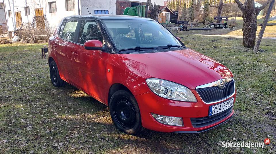 Skoda Fabia II Lift nawigacja 2013 LPG welurowa tapicerka