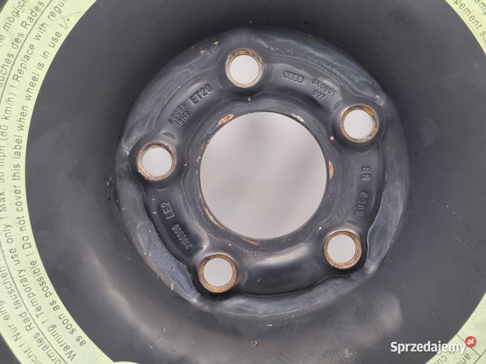 KOŁO DOJAZDOWE Audi A4 B8 A5 8T dojazdówka 12570 Chełm sprzedam