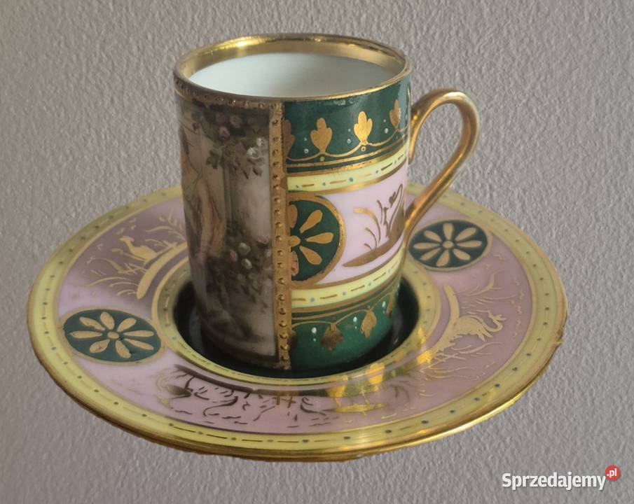 Filiżanka do kawy mocca w stylu Royal Vienna Warszawa
