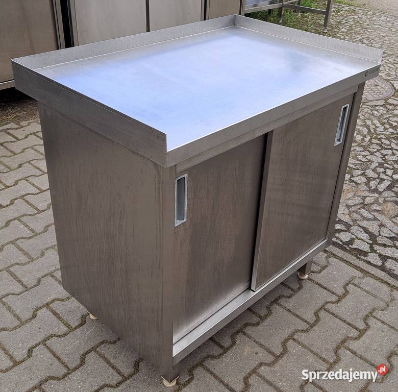 STÓŁ Z SZAFKĄ DRZWI SUWANE 906085 SN Nowe Skalmierzyce sprzedam