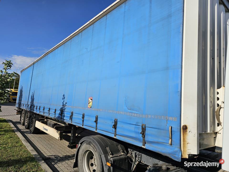 NACZEPA KRONE FIRANKA ROZSUWANY DACH towarowe Tarnobrzeg
