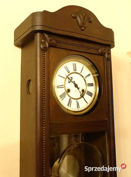 Junghans ładny stylowy zegar wiszący 292 Antyki Płock