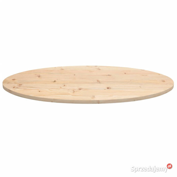 Blat stołu 110x55x25 lite drewno sosnowe owalny mazowieckie