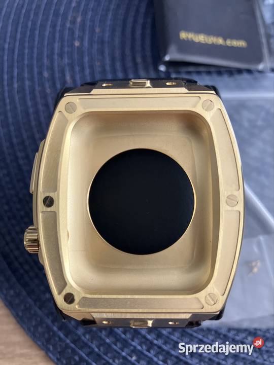 Elegancki zestaw RYUEUYA do Apple Watch 4445 mm Warszawa
