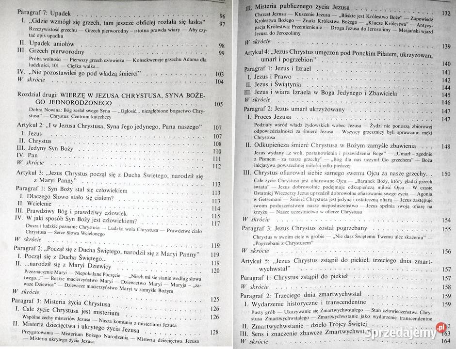 Katechizm Kościoła Katolickiego Pallottinum 1994 lubelskie Chełm sprzedam