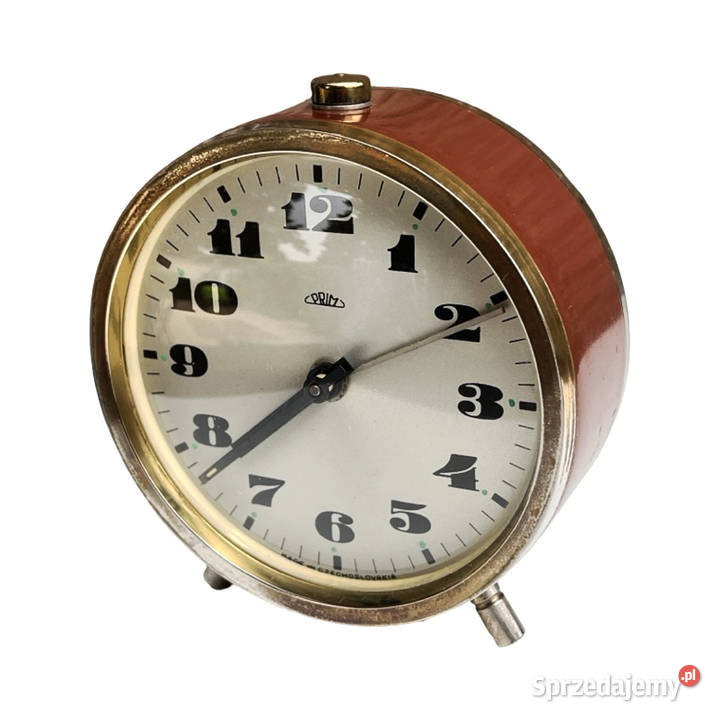 Budzik PRIM mechaniczny zegar vintage mazowieckie sprzedam