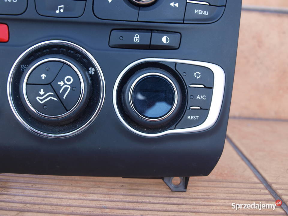 Citroen C4 panel radia MP3 klimy ogrzewania 2010 Kalisz