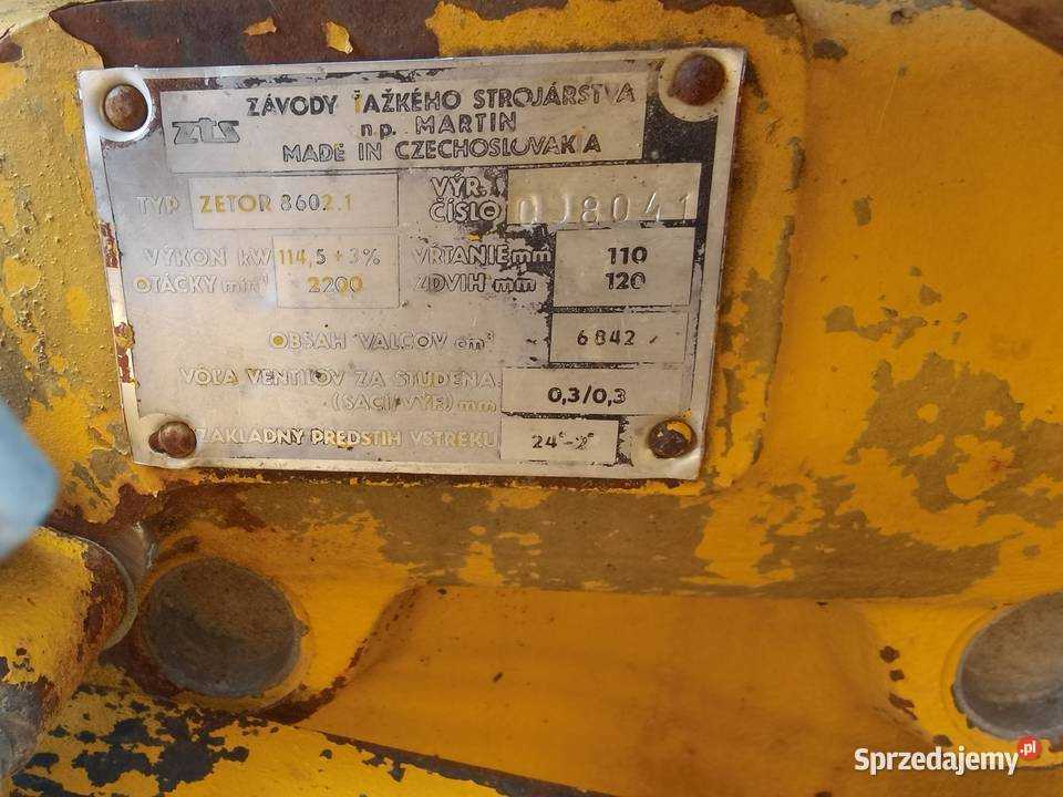 Silnik Ursus Zetor 160 6 Cylindrowy świętokrzyskie Włoszczowa